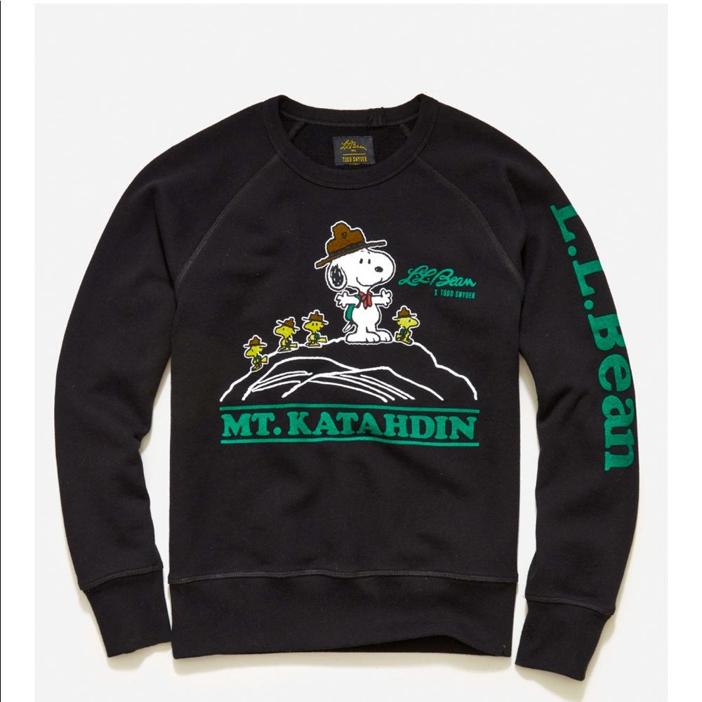 L.L. Bean x Todd Snyder Peanuts Sweatshirt